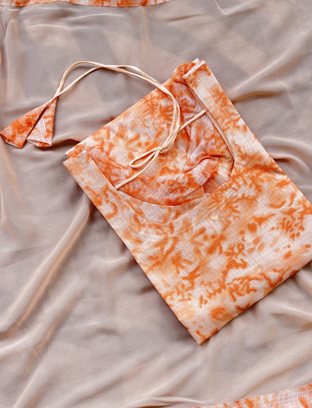 Peach kota kurti set in Kota – Kurta Set by Dharvi by Rachana