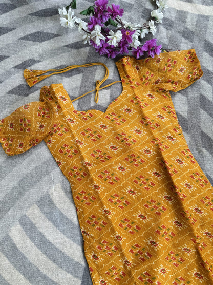 Yellow Kota kurti