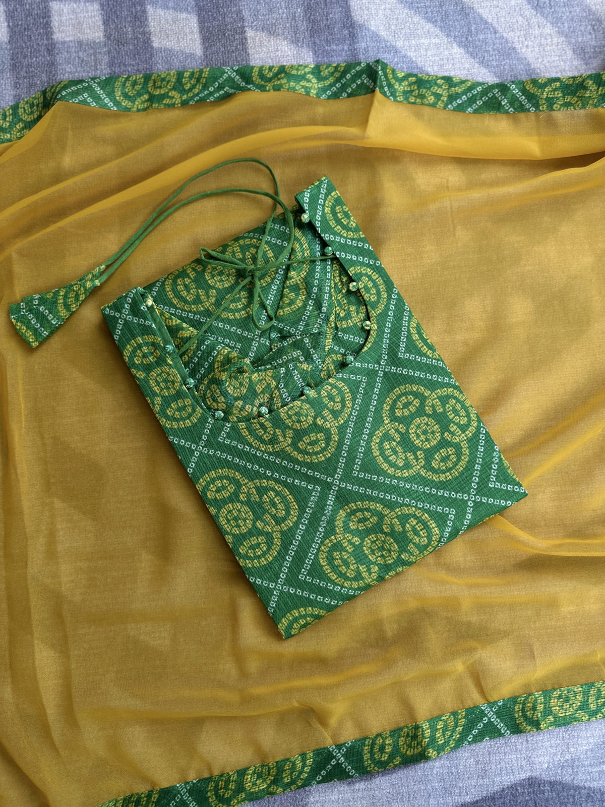 Parrot green Kota set in Kota – Kurta Set by Dharvi by Rachana